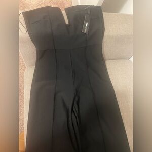Long black jumpsuit